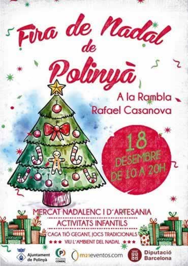 Fira de Nadal de Polinyà cartell 2016