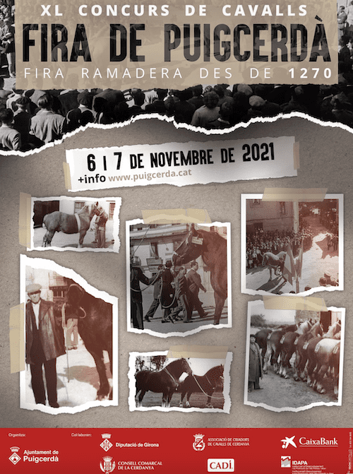 Fira del Cavall de Puigcerdà cartell 2021
