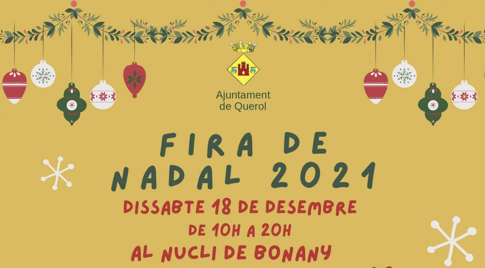 Fira de Nadal a Bonany de Querol 2021