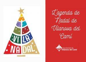 Fira de Nadal a Vilanova del Camí cartell 2022