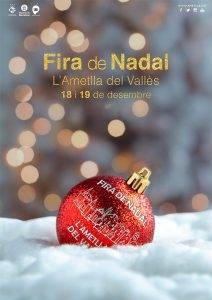 Fira De Nadal A L'ametlla Del Vallès Cartell 2021 Min