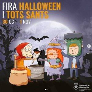 Fira De Halloween I Tots Sants A Lloret De Mar Cartell 2021 (1)