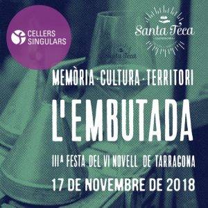 L'embutada Festa Del Vi Novell A Tarragona Cartell 2018 Min