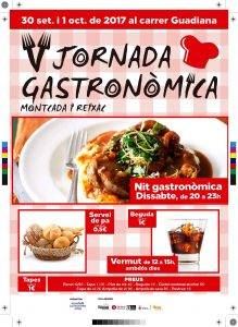 Mostra Gastronòmica A Montcada I Reixac Cartell 2017 (1)