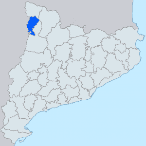 Alta Ribagorça Mapa