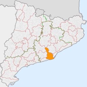 Baix Llobregat Mapa