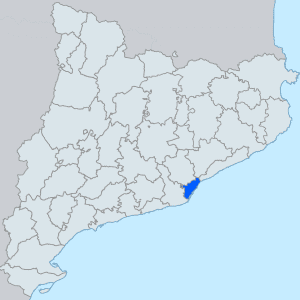 Barcelonès Mapa