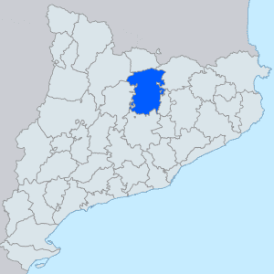 Berguedà Mapa