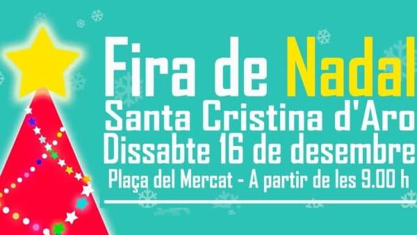 Fira de Nadal a Santa Cristina d’Aro