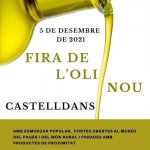 Fira De L’oli Nou A Castelldans Cartell 2021 (1)