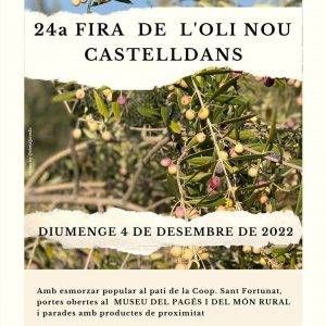 Fira De L’oli Nou A Castelldans Cartell 2022 (1)