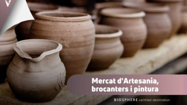 Mercat D'artesania, Brocanters I Pintura A Vilafranca Del Penedès