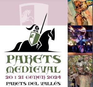 Parets Medieval. Fira Medieval A Parets Del Vallès Cartell 2024
