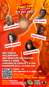 720x1280 Promo Comic Con Costa Brava A Lloret De Mar Octubre 24