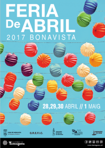 Fira D’abril Bonavista Tarragona Cartell 2017