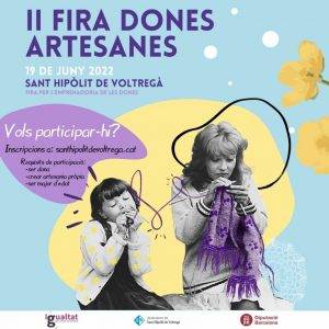 Fira Dones Artesanes Sant Hipolit Cartell 2022