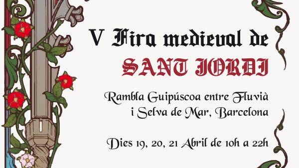 Fira Medieval De Sant Jordi Portada 2024