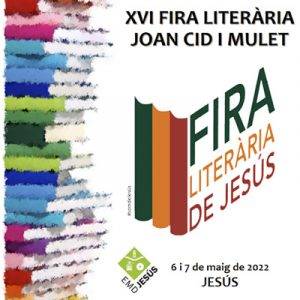 Fira Literària Joan Cid I Mulet Cartell 2022