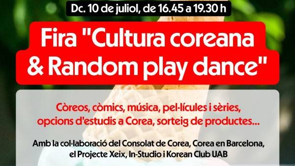 Fira Cultura Coreana & Random Play Dance A Fort Pienc Portada 24