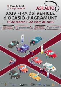 Agrauto. Fira del vehicle d'ocasió d'Agramunt cartell