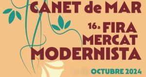 Fira Mercat Modernista a Canet de Mar
