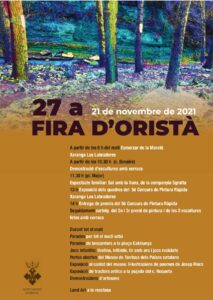Fira d’artesania a oristà cartell 2021