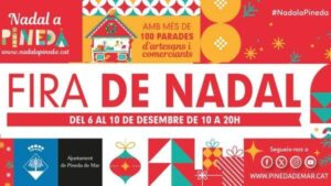 Fira de Nadal a Pineda de Mar