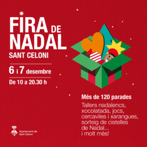 Fira de Nadal a Sant Celoni cartell