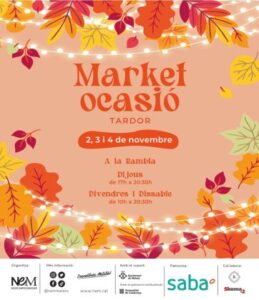 Fira de Tardor a Mataró (Market Ocasió Tardor) cartell