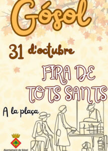 Fira de tots sants a gósol cartell 2025