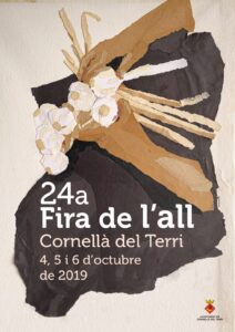 Fira de l'all de cornellà del terri cartell 2019 min