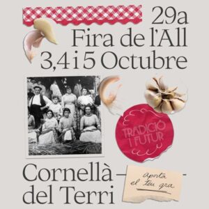 Fira de l'all de cornellà del terri cartell 2025 min