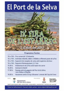 Fira de l'Espàrrec a El Port de la Selva cartell