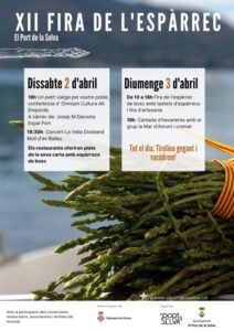 Fira de l'Espàrrec a El Port de la Selva cartell