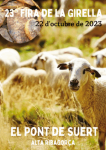 Fira de la girella de el pont de suert cartell 2023