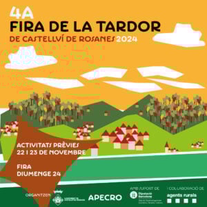 Fira de la tardor a castellví de rosanes cartell 2024