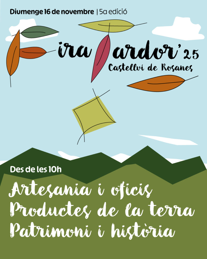Cartell de Fira de la tardor a Castellví de Rosanes
