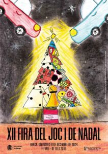 Fira del joc i del Nadal a Berga cartell