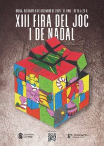 Fira del joc i del Nadal a Berga cartell