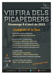Fira dels Picapedrers a Castellfollit cartell
