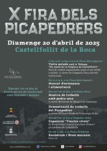 Fira dels Picapedrers a Castellfollit cartell