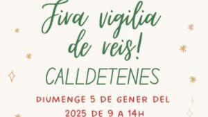 Fira vigilia de reis a Calldetenes