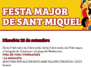 Fira de vins i formatges i La Mikaleta a Calafell