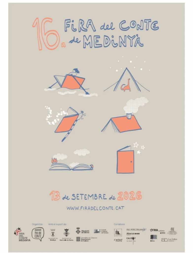 Cartell de Fira del Conte a Medinyà