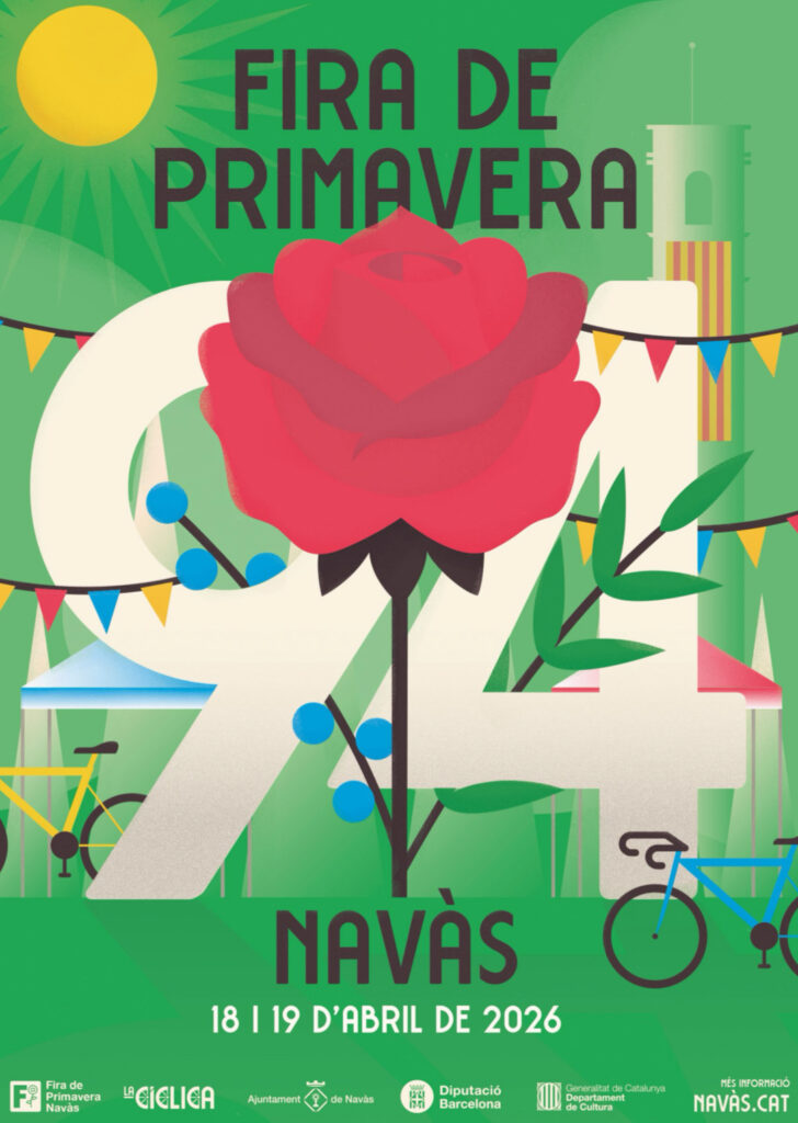 Cartell de Fira de Primavera, a Navàs