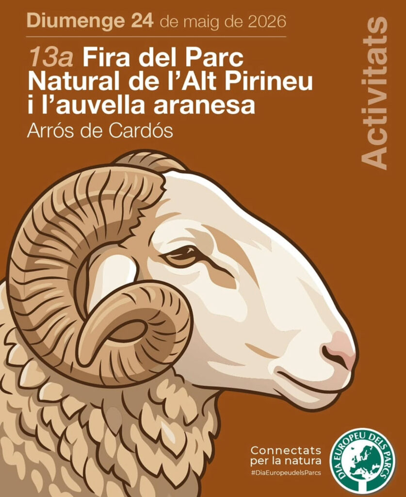 Cartell de Fira de productors del Parc Natural de l’Alt Pirineu i l’ovella aranesa