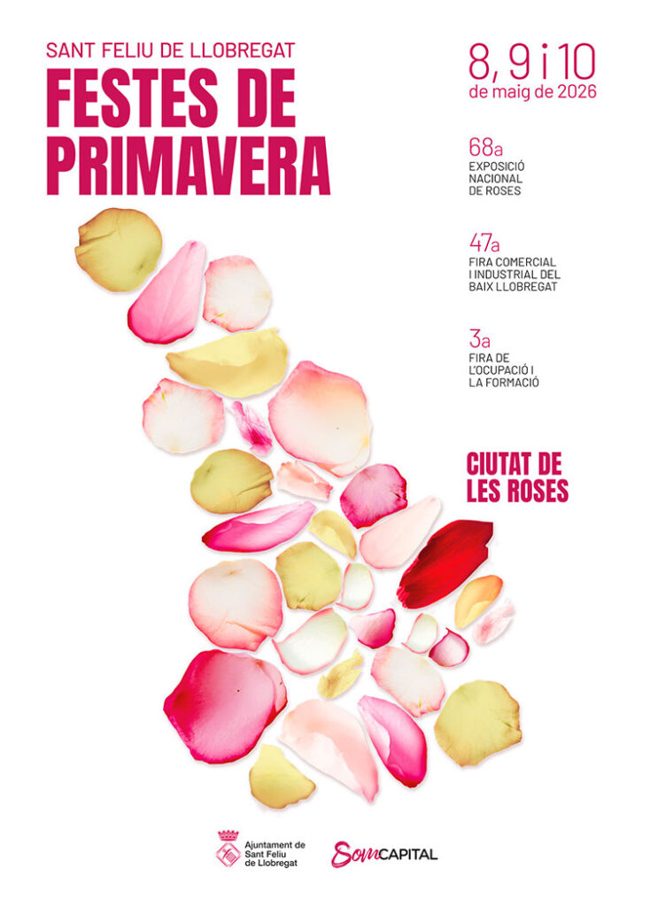 Cartell de Festes de Primavera – Fira Comercial i Industrial i Exposició Nacional de Roses