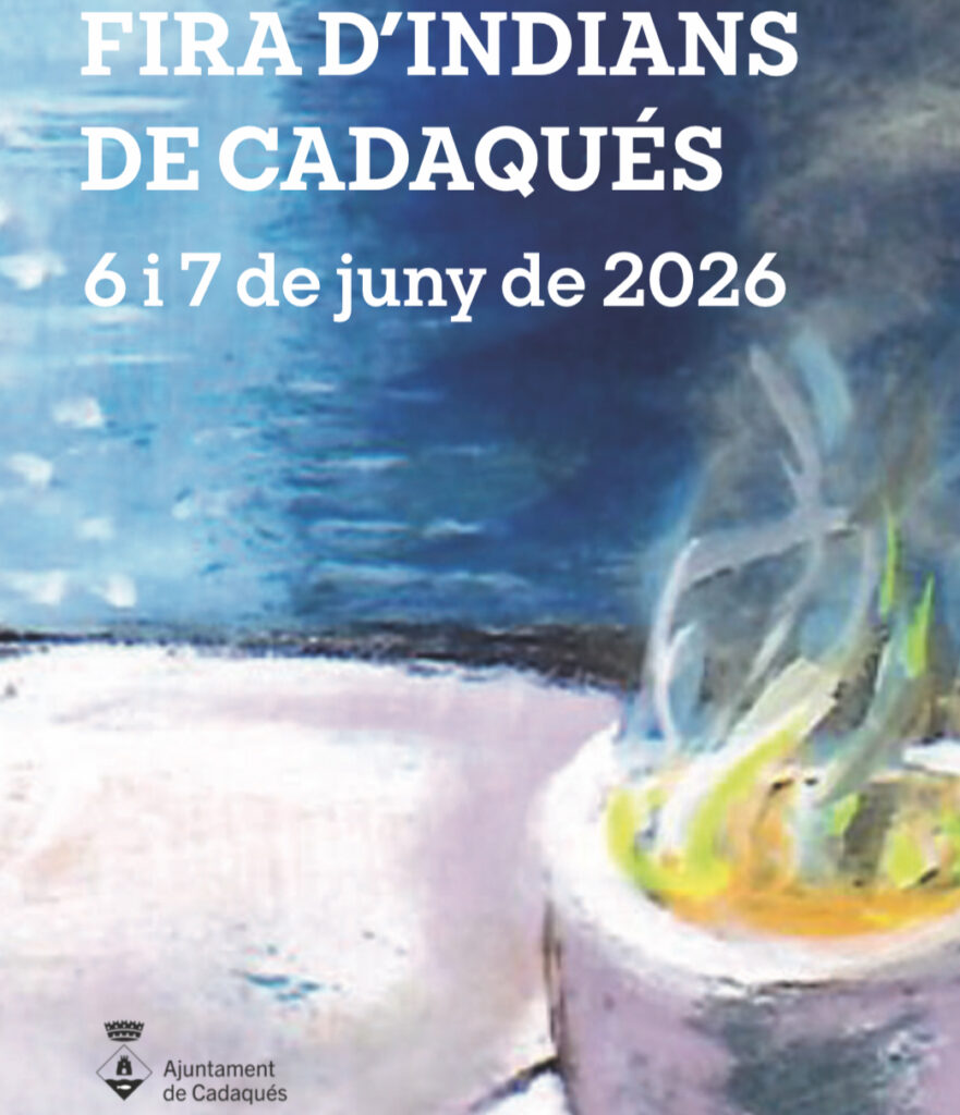 Cartell de Fira d’Indians a Cadaqués