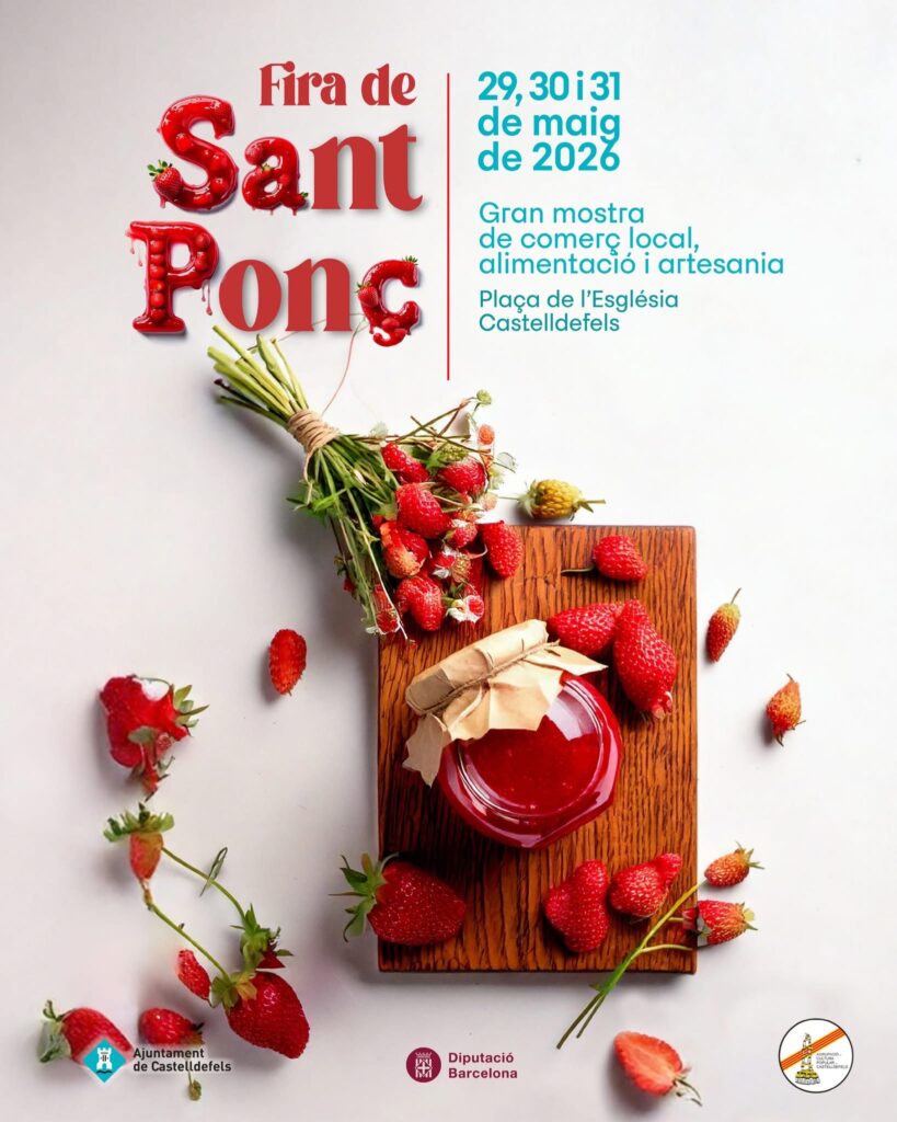 Cartell de Fira de Sant Ponç de Castelldefels