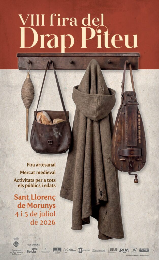 Cartell de Fira del Drap Piteu a Sant Llorenç de Morunys